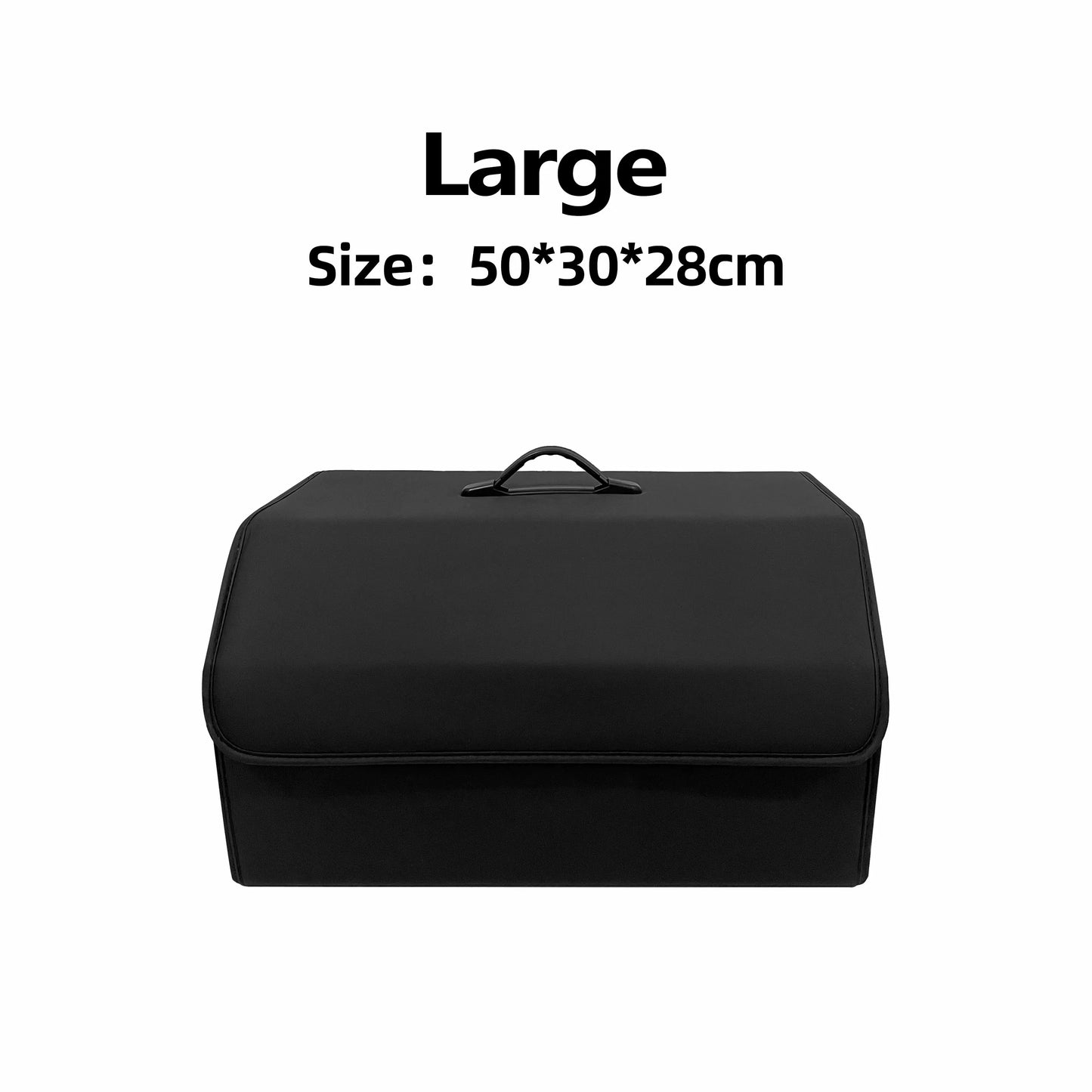 Collapsible Car Trunk Organizer - Premium Waterproof Leather Storage Box