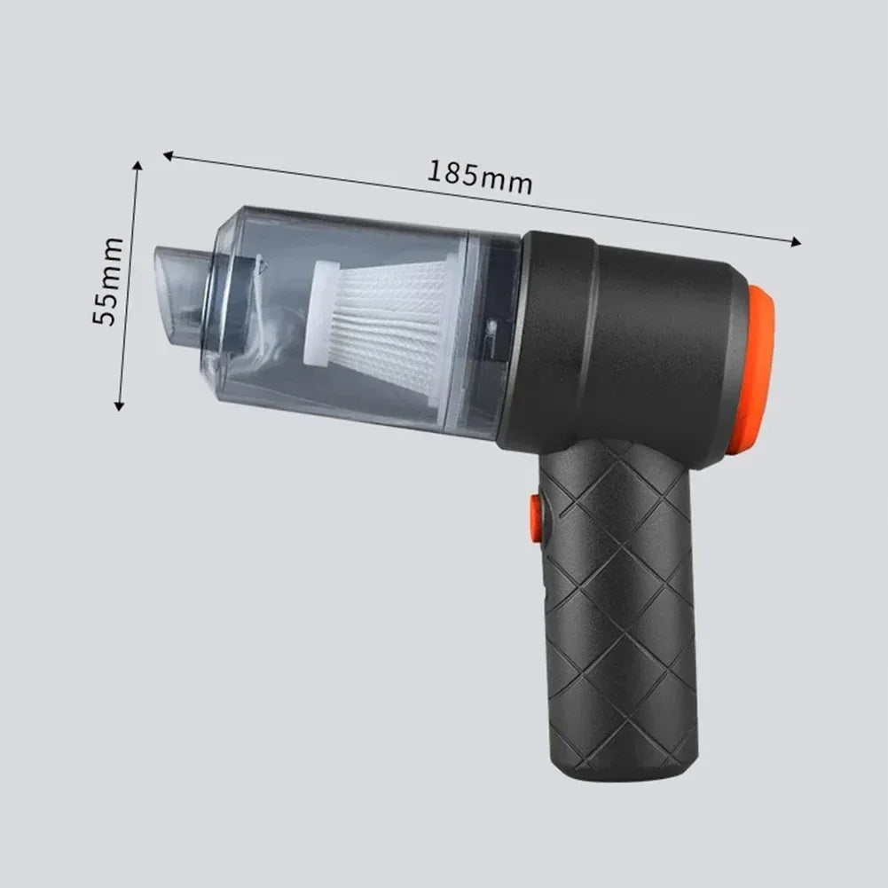 Premium Car Vacuum Cleaner - 9000PA Cordless & Rechargeable