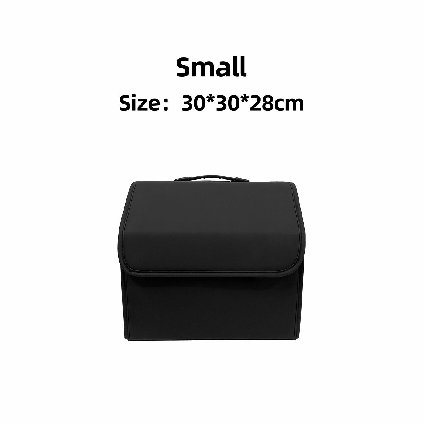 Collapsible Car Trunk Organizer - Premium Waterproof Leather Storage Box