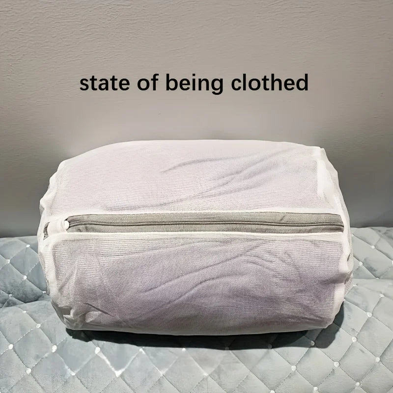 Mesh Shoe & Garment Laundry Bag with Zipper