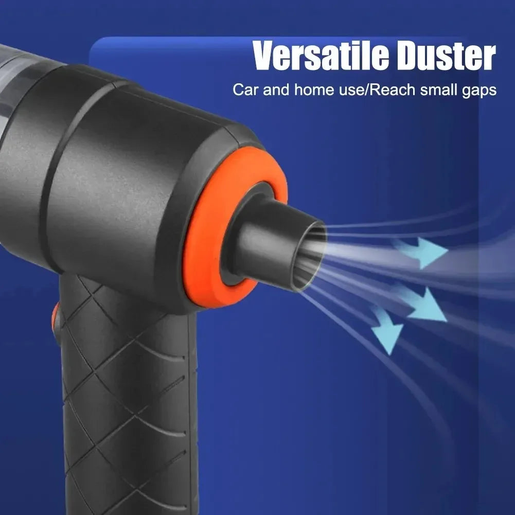 Premium Car Vacuum Cleaner - 9000PA Cordless & Rechargeable