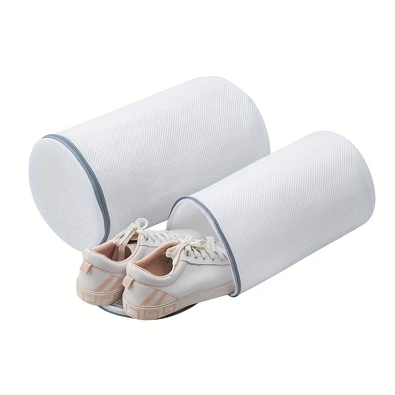Mesh Shoe & Garment Laundry Bag with Zipper