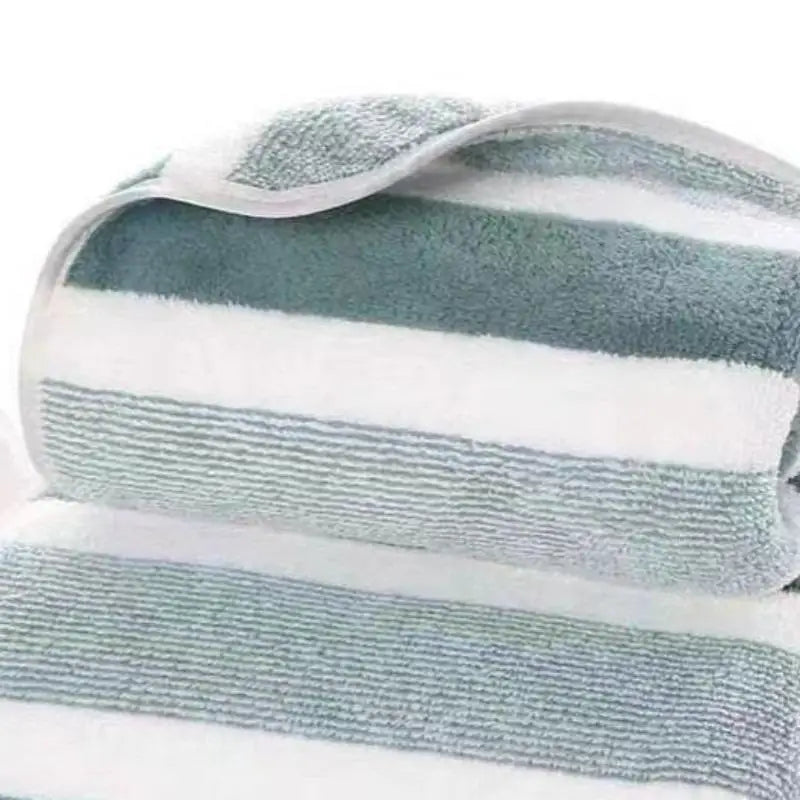 Thickened Absorbent Bath Towel - Soft Polyester Face & Body Towel
