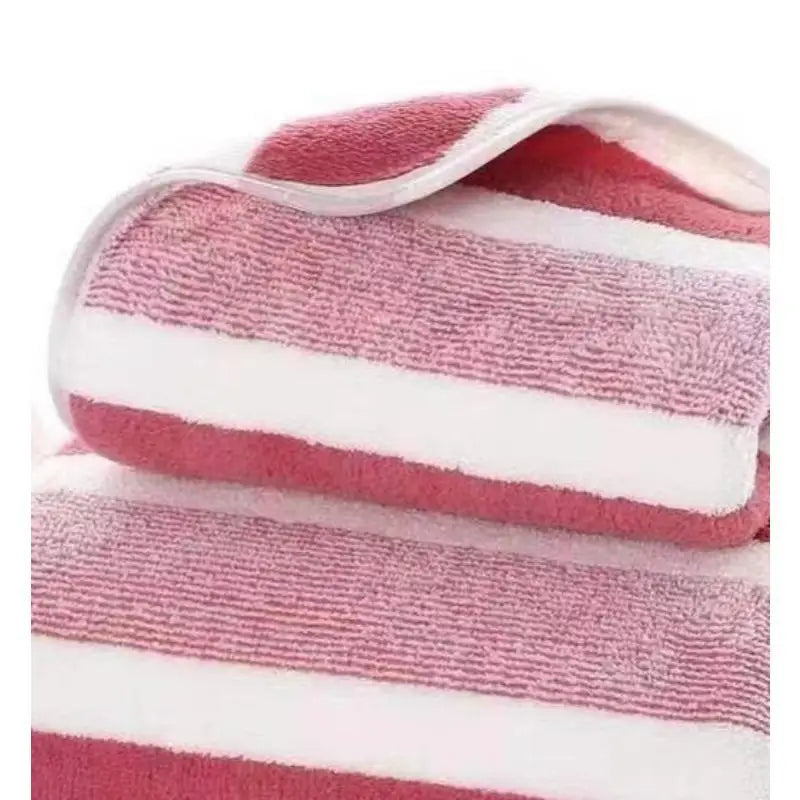 Thickened Absorbent Bath Towel - Soft Polyester Face & Body Towel