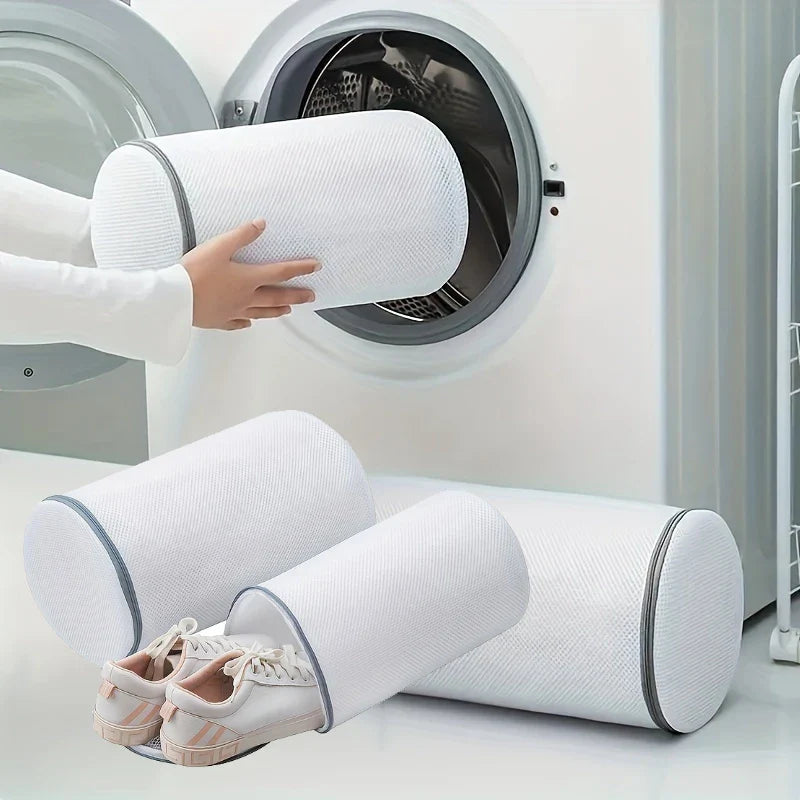 Mesh Shoe & Garment Laundry Bag with Zipper