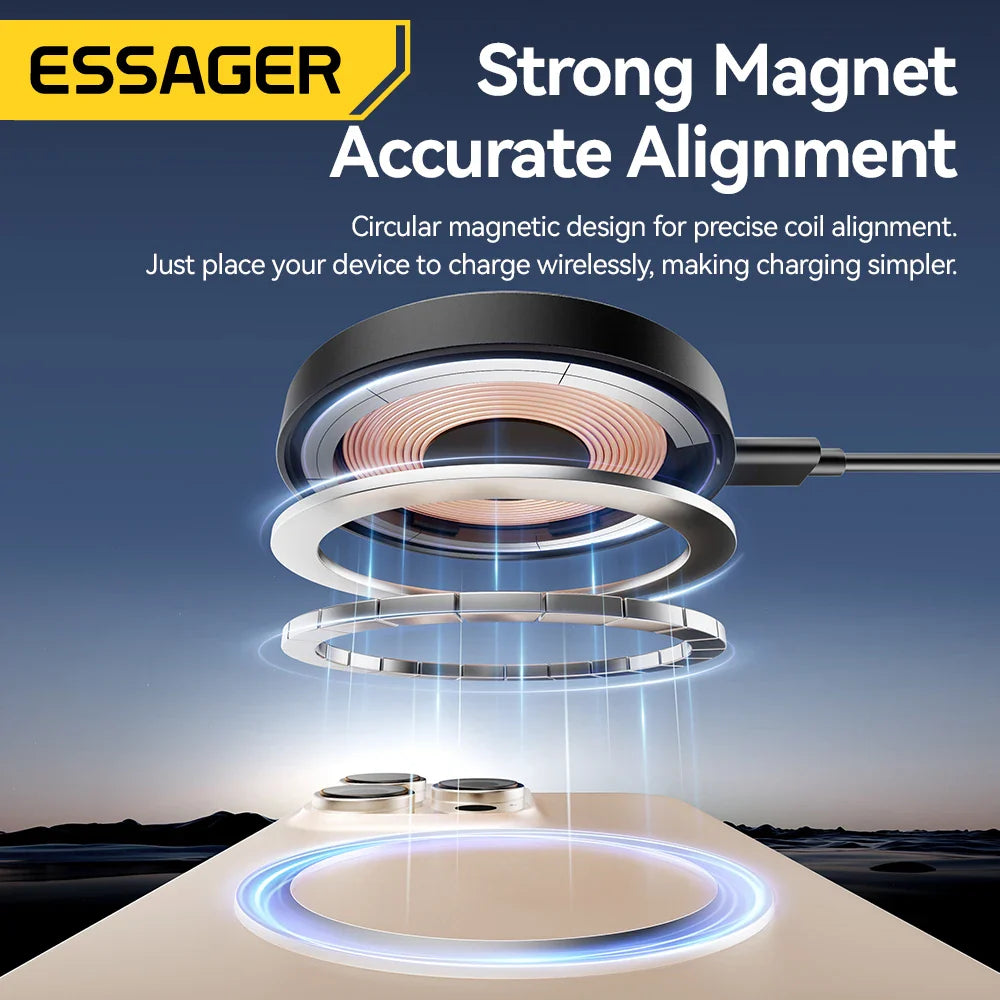 MagGrip Wireless Car Charger Stand